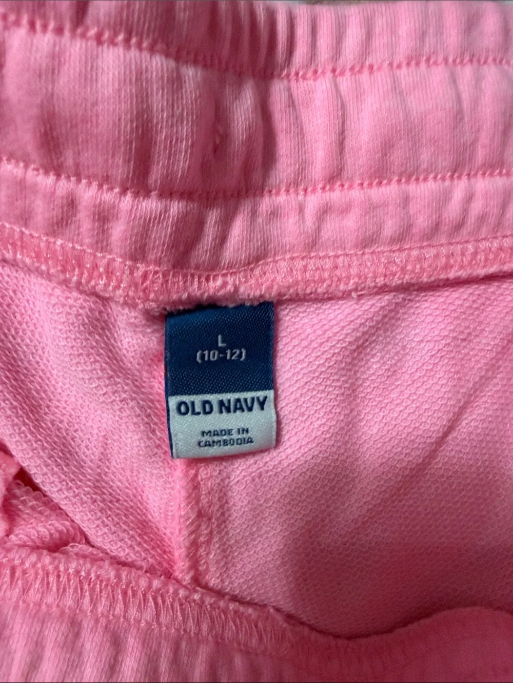 Pink Drawstring Lounge Shorts - Picture 2 of 4